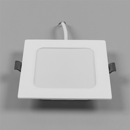 Square recessed plastic small panel